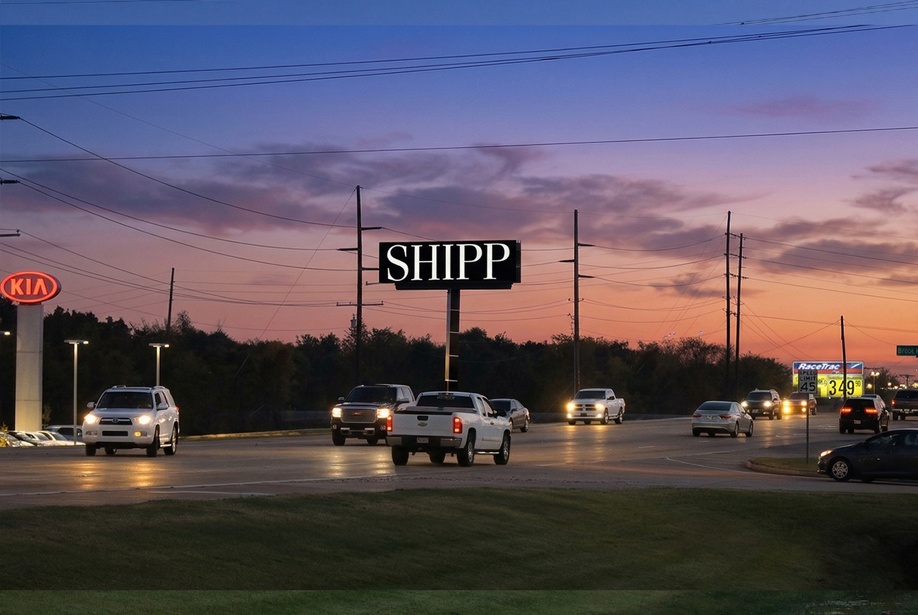 Shipp Outdoor Bert Kouns N face digital billboard in Shreveport, LA